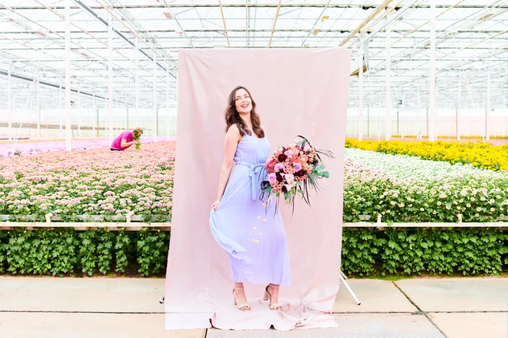 Kim Elisabeth van der Wal, commercial shoot